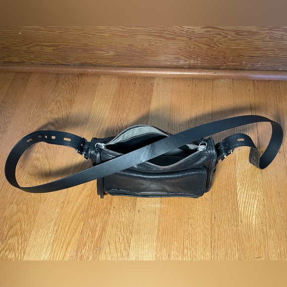 Black Rag & Bone Small Field Leather Crossbody Bag - Picture 15 of 16